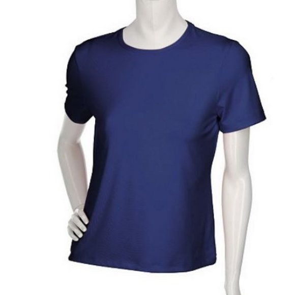 Susan Graver Tops - Susan Graver Butterknit Short Sleeve T-Shirt 3326